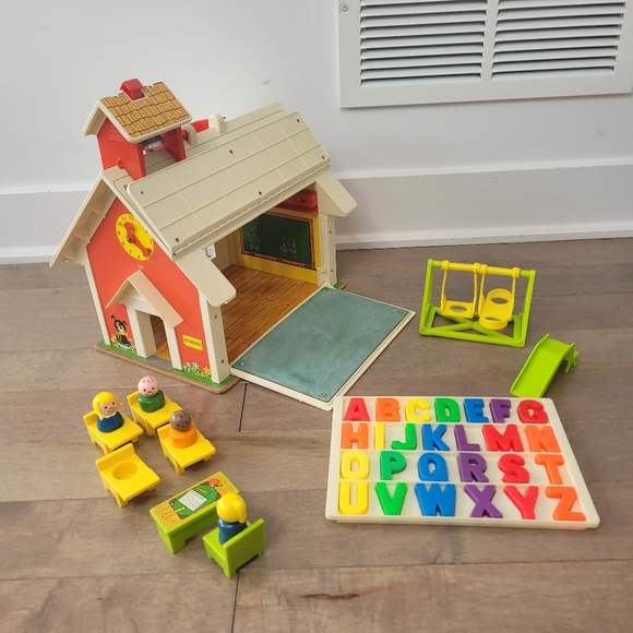 Fisher-Price Other - Vintage Fisher Price Little People School